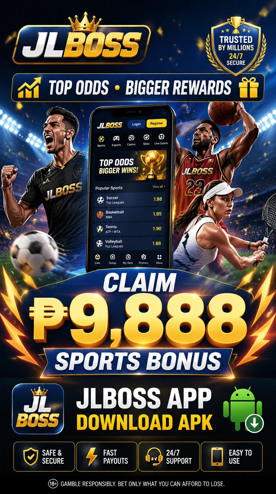 Step-by-step sports betting guide visual