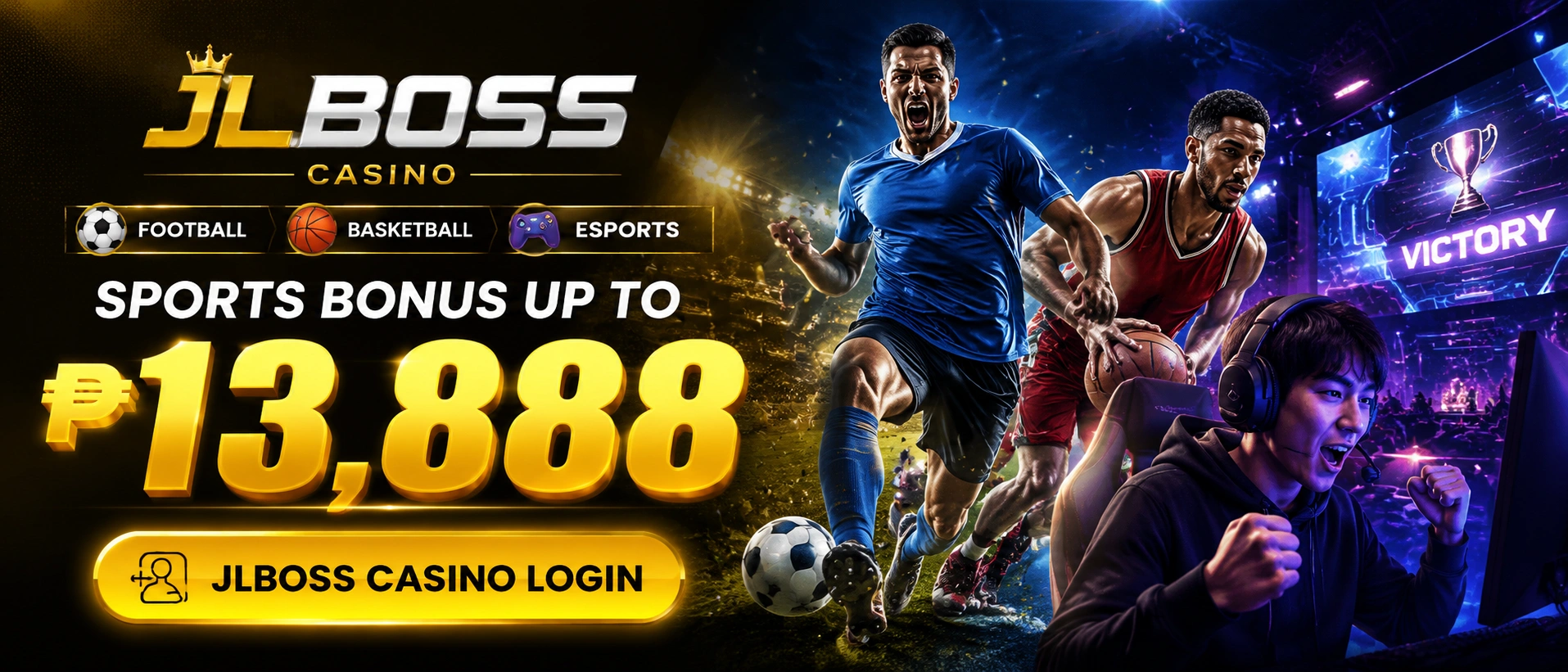 Boss77 sports betting hero visual for Filipino players