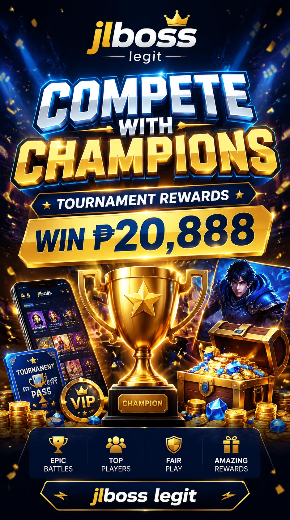 Boss77 trust and security visual for poker homepage